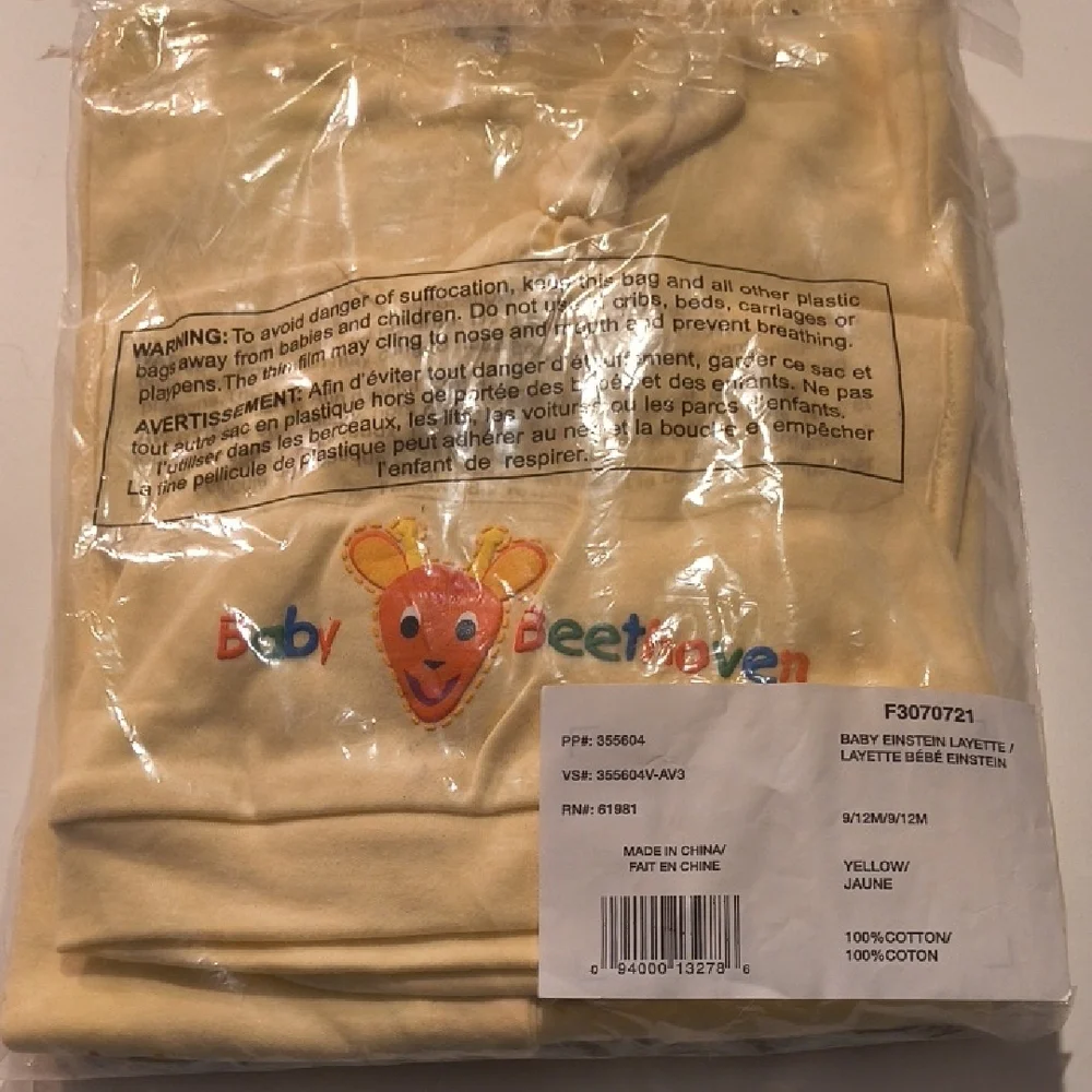 Baby Einstein Layette 9-12 Months